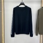 Replica DIOR - Sweater With Dior Oblique Inserts Khaki Cotton Jersey - Size XXL - Men