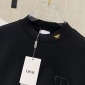Replica DIOR - Cd Icon Sweatshirt Black Cotton Fleece