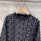 Replica FENDI double F crew neck knit top Authentic from Japan