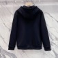 Replica Fendi Logo-embroidered Fleece-back Cotton-jersey Zip-up Hoodie In Black