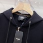 Replica Fendi Logo-embroidered Fleece-back Cotton-jersey Zip-up Hoodie In Black