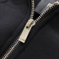 Replica Fendi Logo-embroidered Fleece-back Cotton-jersey Zip-up Hoodie In Black