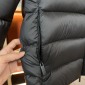 Replica Moncler Men's Ume Puffer Jacket With Logo-Tape Placket, Black