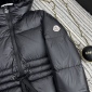 Replica Moncler - Drawstring-waist Quilted Hooded Jacket - Womens - Black