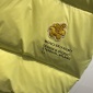 Replica Moncler Genius Anthemiok Waterproof Down Puffer Jacket in Yellow