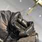 Replica Moncler Genius - 7 Moncler FRGMT Hiroshi Fujiwara - Anthemium hooded short down jacket black