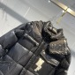 Replica Moncler Genius - 7 Moncler FRGMT Hiroshi Fujiwara - Anthemium hooded short down jacket black