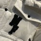 Replica MONCLER X FRGMT Anthemiock Short Down Jacket unisex Bright White