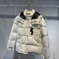 Replica MONCLER X FRGMT Anthemiock Short Down Jacket unisex Bright White