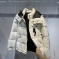 Replica MONCLER X FRGMT Anthemiock Short Down Jacket unisex Bright White