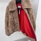 Replica Gucci Web-Stripe Shearling Bomber Jacket