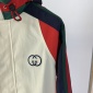 Replica GUCCI Cotton Nylon Jacket With Patch, Size 44, White