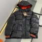 Replica Burberry Hooded Quilted Glossed-shell Down Jacket Coat