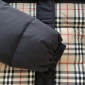 Replica Burberry Reversible Haymarket Check Puffer Jacket in Black