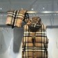 Replica Burberry Removable Sleeves Hooded Down Jacket