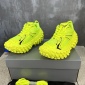 Replica BALENCIAGA men's defender sneaker in fluo yellow