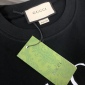 Replica Gucci GG Logo Interlocking Tee in Black