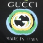 Replica Gucci GG Logo Interlocking Tee in Black