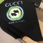 Replica Gucci GG Logo Interlocking Tee in Black