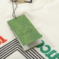 Replica GUCCI Red and green double G letter embroidery Logo Tshirt