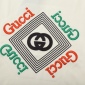 Replica GUCCI Red and green double G letter embroidery Logo Tshirt