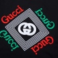 Replica GUCCI Men’s GG Vintage Typography Roundneck Cotton Tshirt