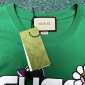 Replica GUCCI Cotton jersey T-shirt with Gucci print in green | GUCCI® HU