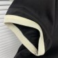 Replica GUCCI O-Neck Cashmere Short Sleeve  Embroidered Soft Basic Pullover T-Shirts