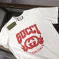 Replica red Gucci logo T shirt