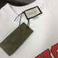 Replica red Gucci logo T shirt