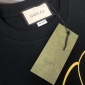 Replica Gucci logo black T shirt