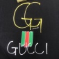 Replica Gucci logo black T shirt