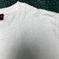 Replica GUCCI Cotton Jersey T-shirt With Gucci Print, Size XXXL, White, Ready-to-wear