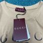 Replica Cotton jersey T-shirt with Gucci print in beige | GUCCI® ZA