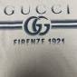 Replica Cotton jersey T-shirt with Gucci print in beige | GUCCI® ZA