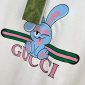 Replica Cotton jersey printed T-shirt in off white | GUCCI® TR