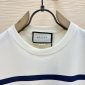 Replica Cotton jersey sweatshirt with embroidery in off white | GUCCI® US