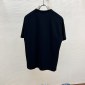 Replica Cotton jersey T-shirt with Gucci print in black