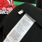 Replica Cotton jersey T-shirt with Gucci print in black