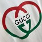 Replica GUCCI White Oversized Interlocking G Logo Print Cotton Jersey T Shirt