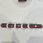 Replica GUCCI Cotton Jersey T-shirt With Gucci Print, Size XL, White, Ready-to-wear