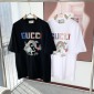 Replica Gucci X Freya Hartas ICCUG Animal Print T-Shirt white