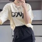 Replica Gucci Beige graffiti print short-sleeved T-shirt