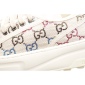 Replica Gucci tennis 1977 classic series platform canvas shoes