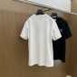 Replica Gucci  round neck short-sleeved embroidery logo T-shirt white