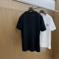 Replica Gucci  round neck short-sleeved embroidery logo T-shirt black