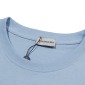 Replica Moncler Small embroidered logo T-shirt  blue