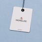 Replica Moncler Small embroidered logo T-shirt  blue