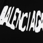 Replica GUCCI co-branded Balenciaga hand-painted graffiti letters solid color round neck short sleeve