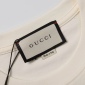 Replica Gucci 23SS new sketch shoes T-shirt short sleeve beige